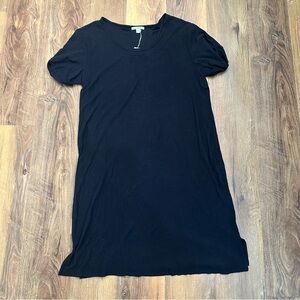 James Perse slub cuff sleeve t-shirt dress